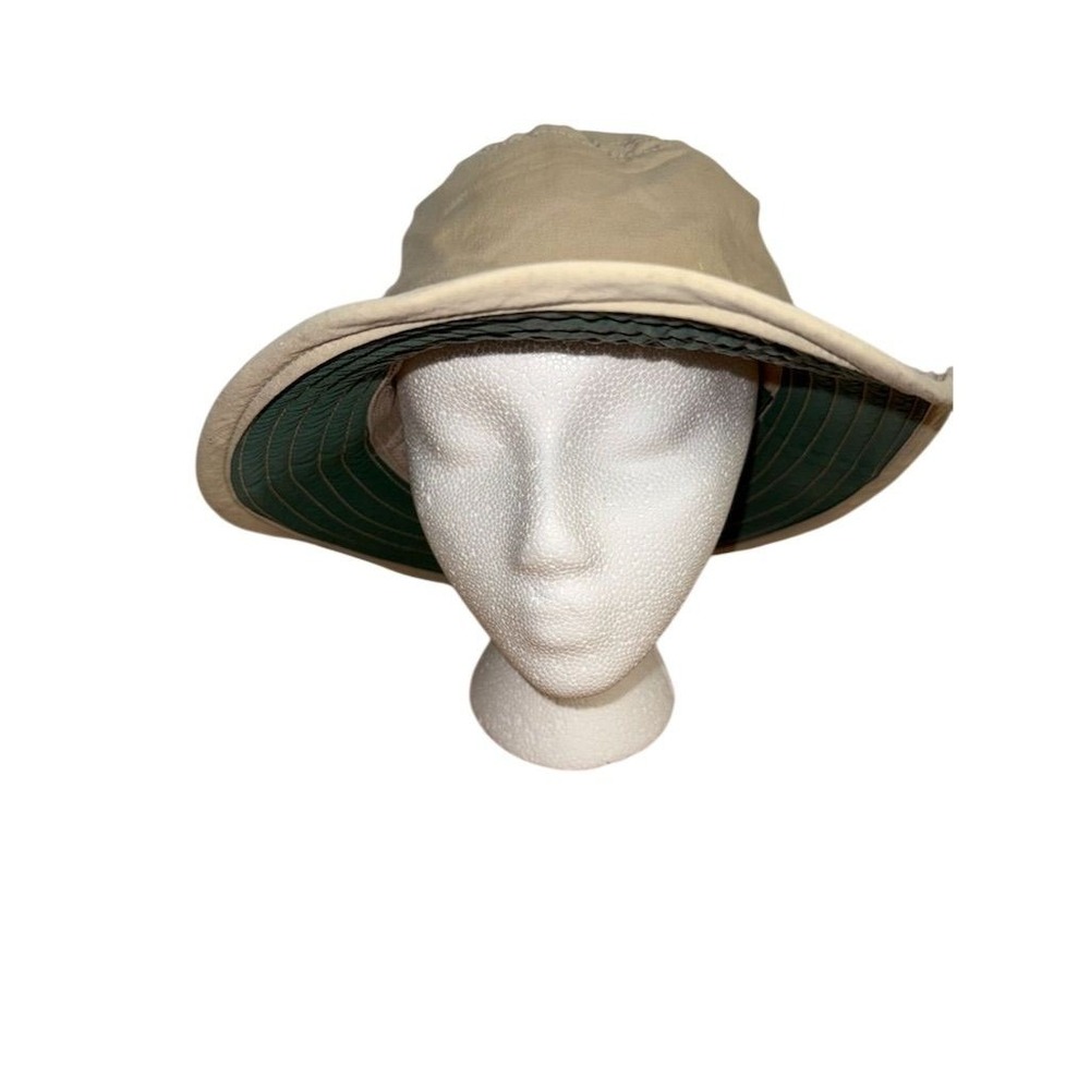 Orvis Unisex Tan Wide Brim Fishing Hat‎ Summer Outdoor Vtg OSFM breathable mesh